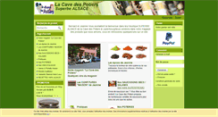 Desktop Screenshot of cave-des-potiers.fr